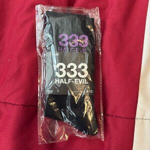 Half Evil socks